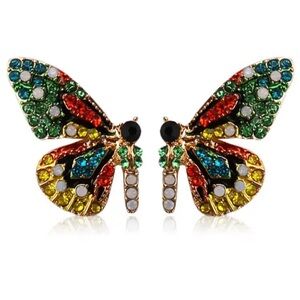 Colorful Butterfly Earrings